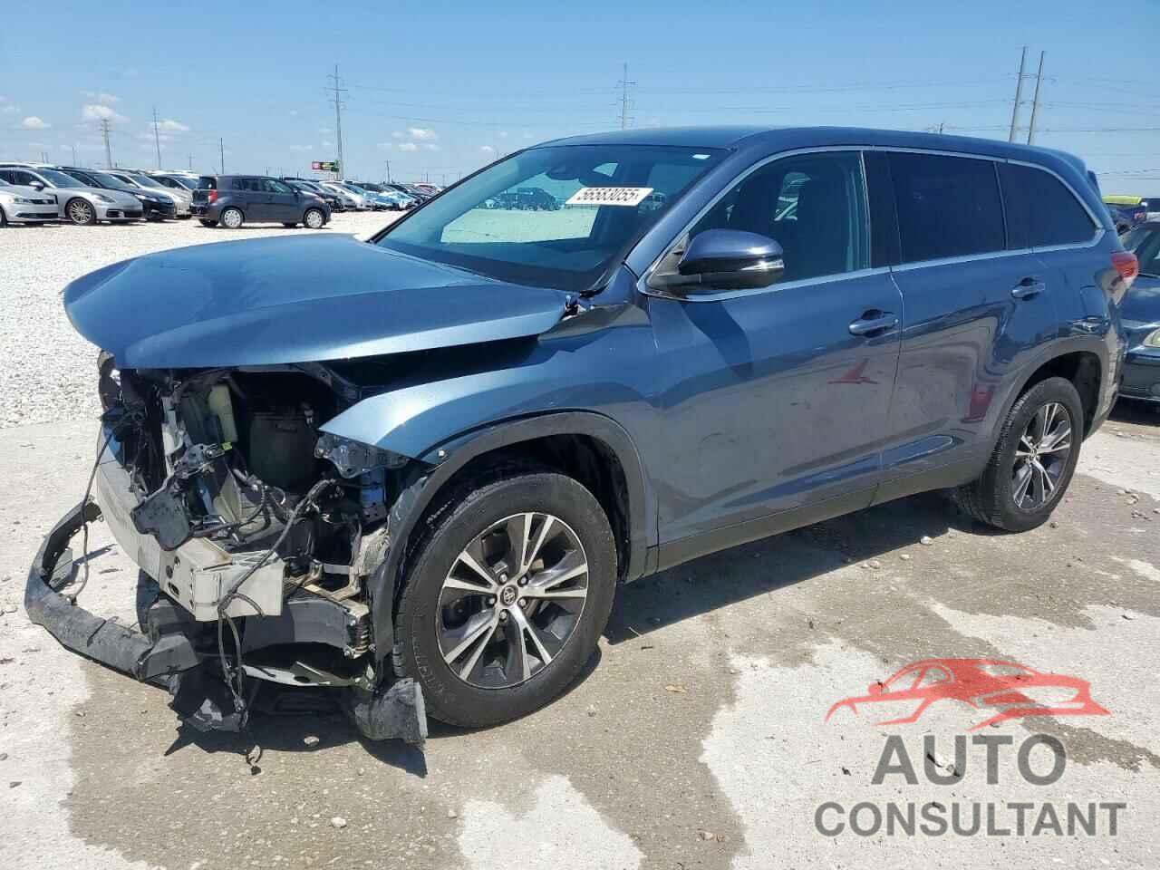 TOYOTA HIGHLANDER 2019 - 5TDZZRFH0KS324788