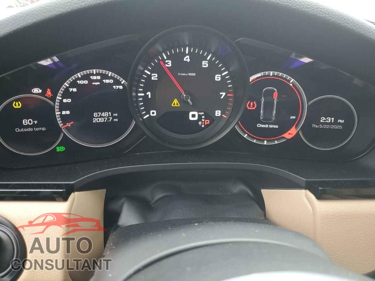 PORSCHE CAYENNE 2019 - WP1AA2AY2KDA10542