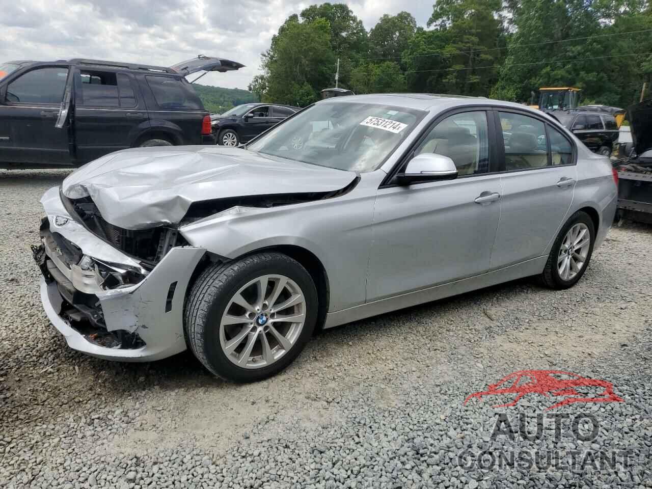 BMW 3 SERIES 2017 - WBA8E5G53HNU22276