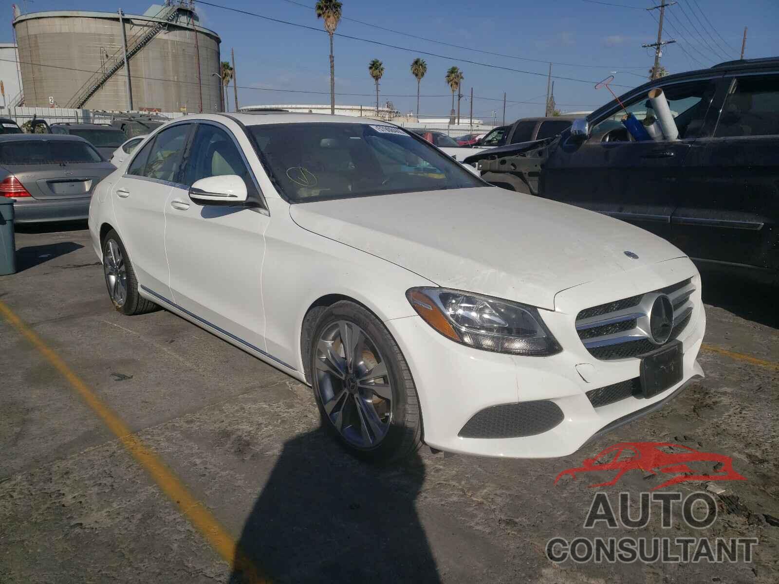 MERCEDES-BENZ C CLASS 2018 - 55SWF4JB5JU263988