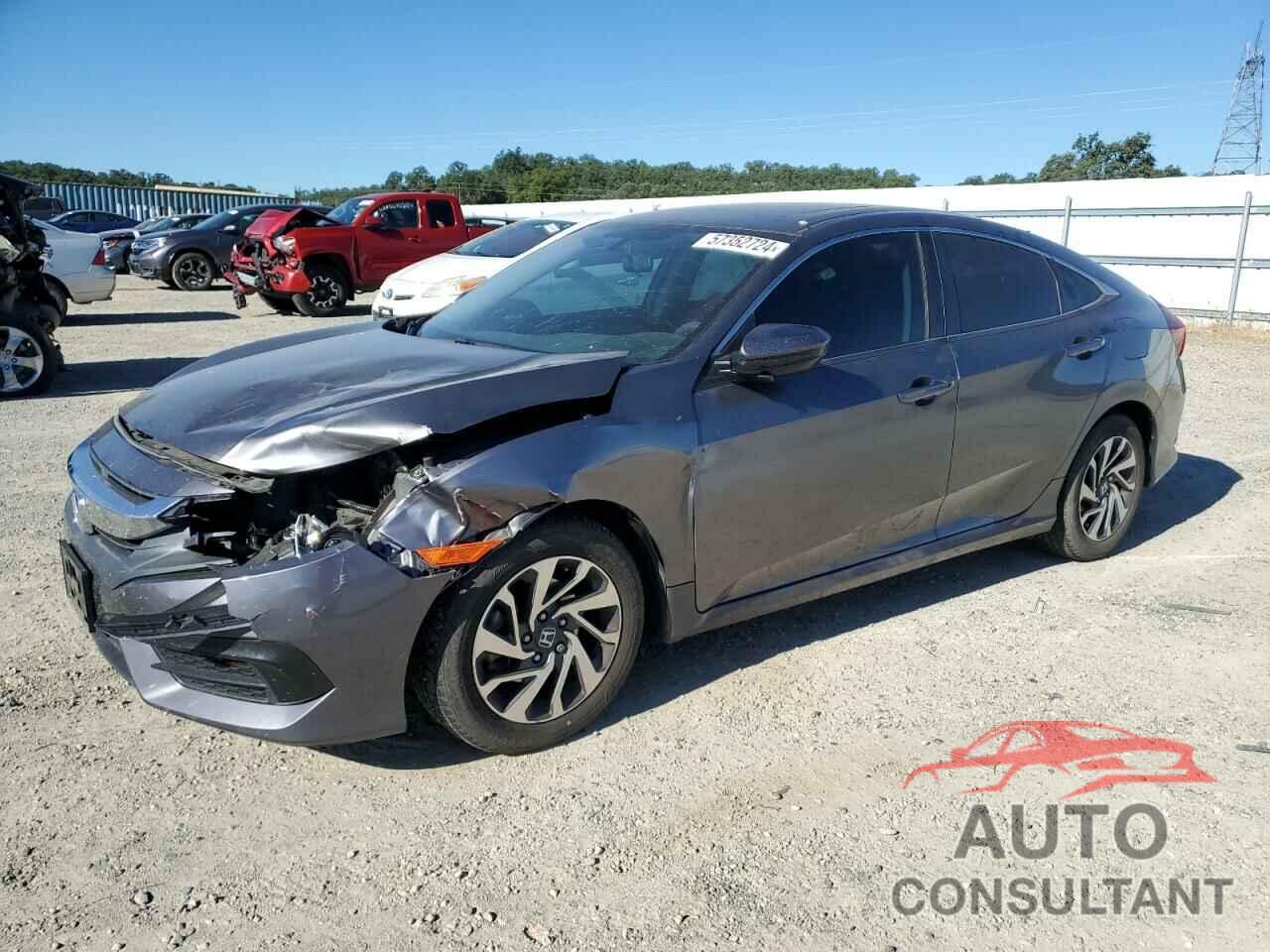 HONDA CIVIC 2018 - 2HGFC2F75JH593483