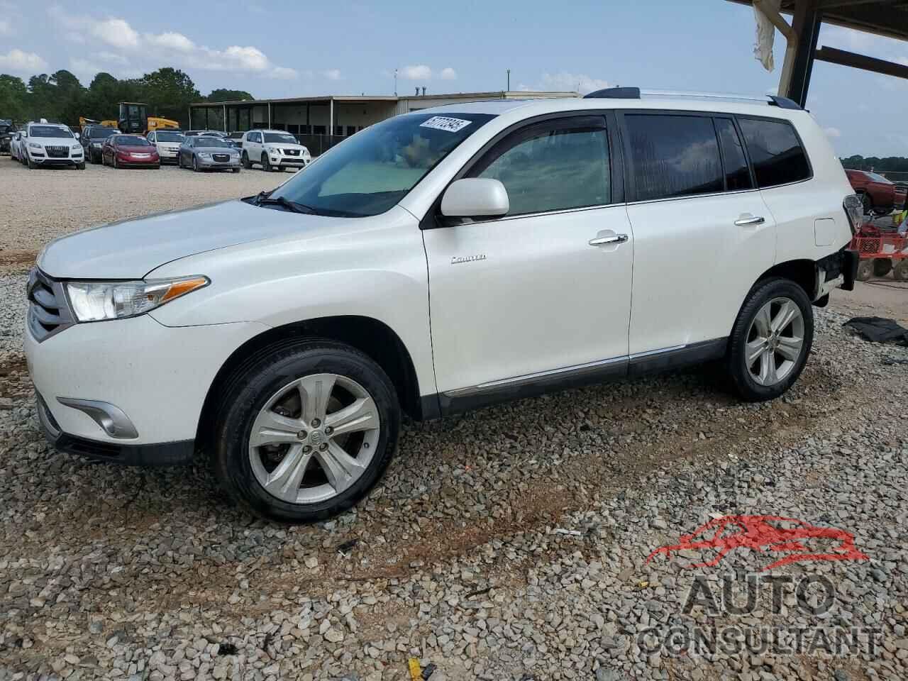 TOYOTA HIGHLANDER 2013 - 5TDYK3EH1DS093692