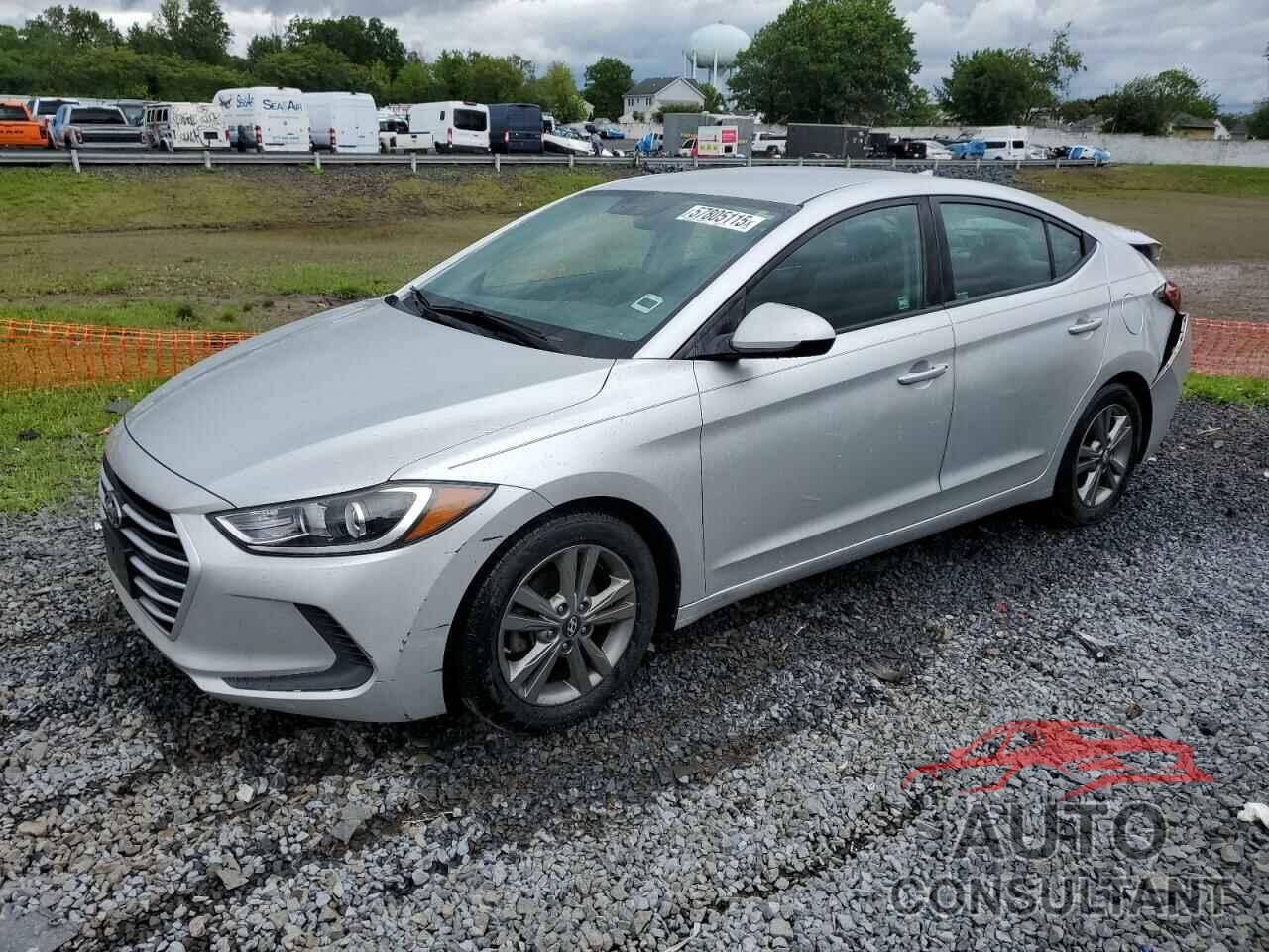 HYUNDAI ELANTRA 2017 - 5NPD84LFXHH007814