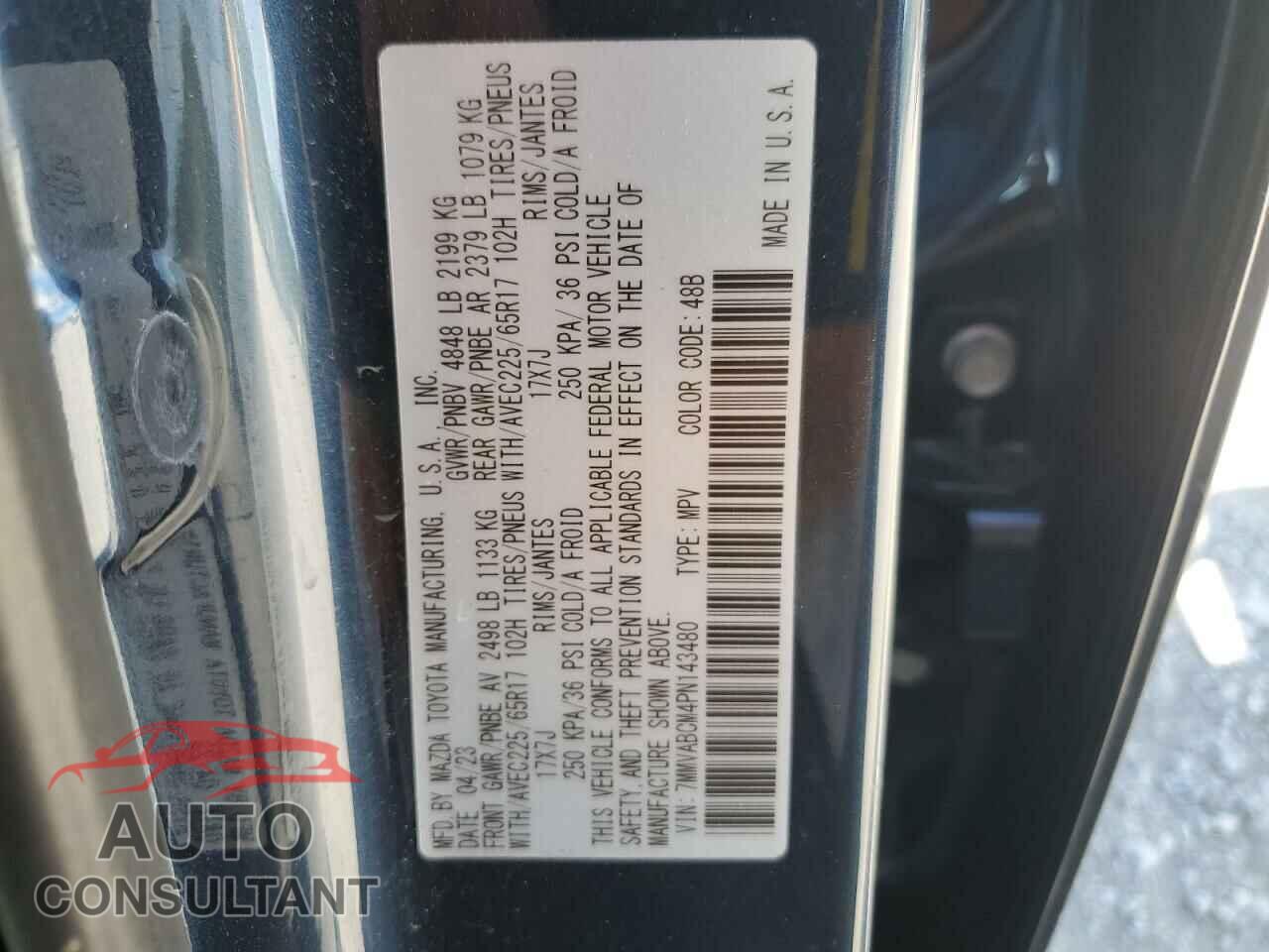MAZDA CX-50 PREF 2023 - 7MMVABCM4PN143480