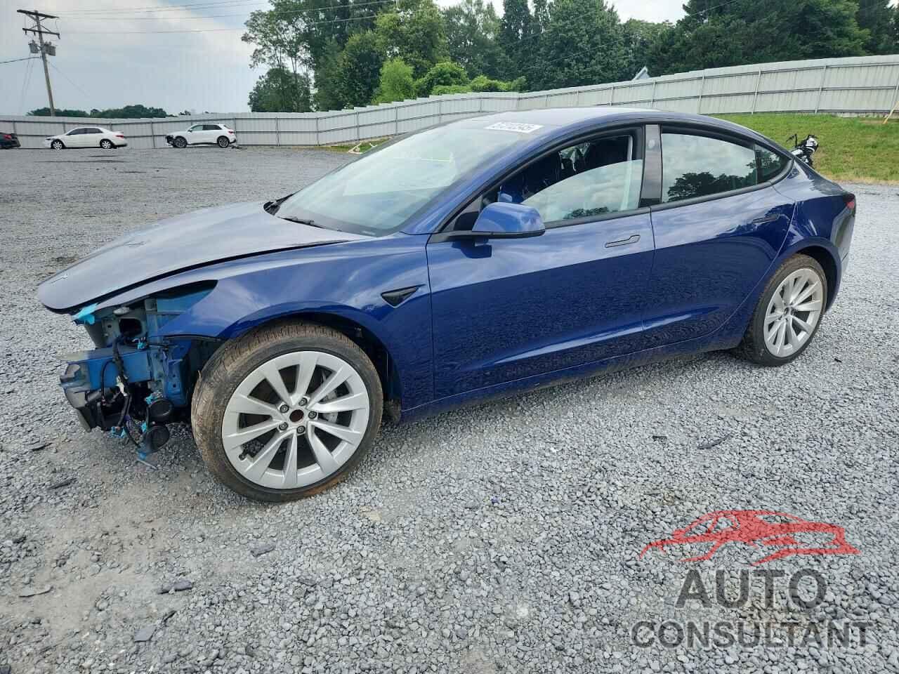 TESLA MODEL 3 2022 - 5YJ3E1EA0NF286009