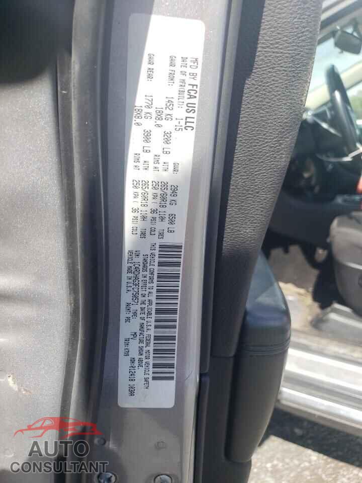 DODGE DURANGO 2015 - 1C4RDHAG3FC750571