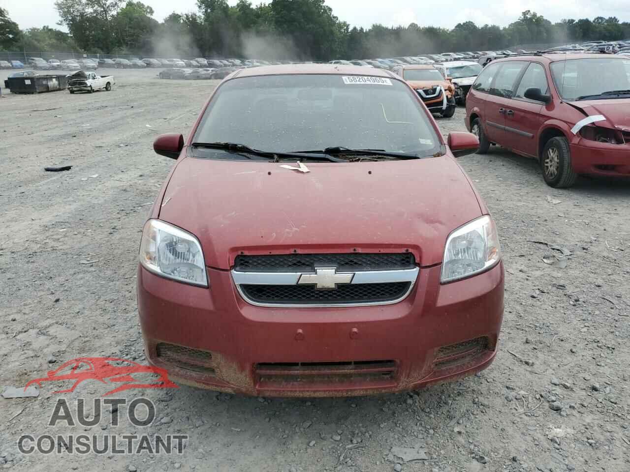 CHEVROLET AVEO 2011 - KL1TD5DE4BB125988