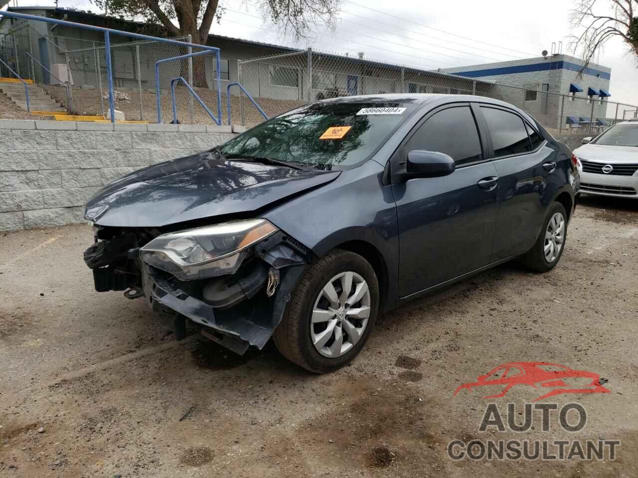 TOYOTA COROLLA 2016 - 2T1BURHE7GC742610