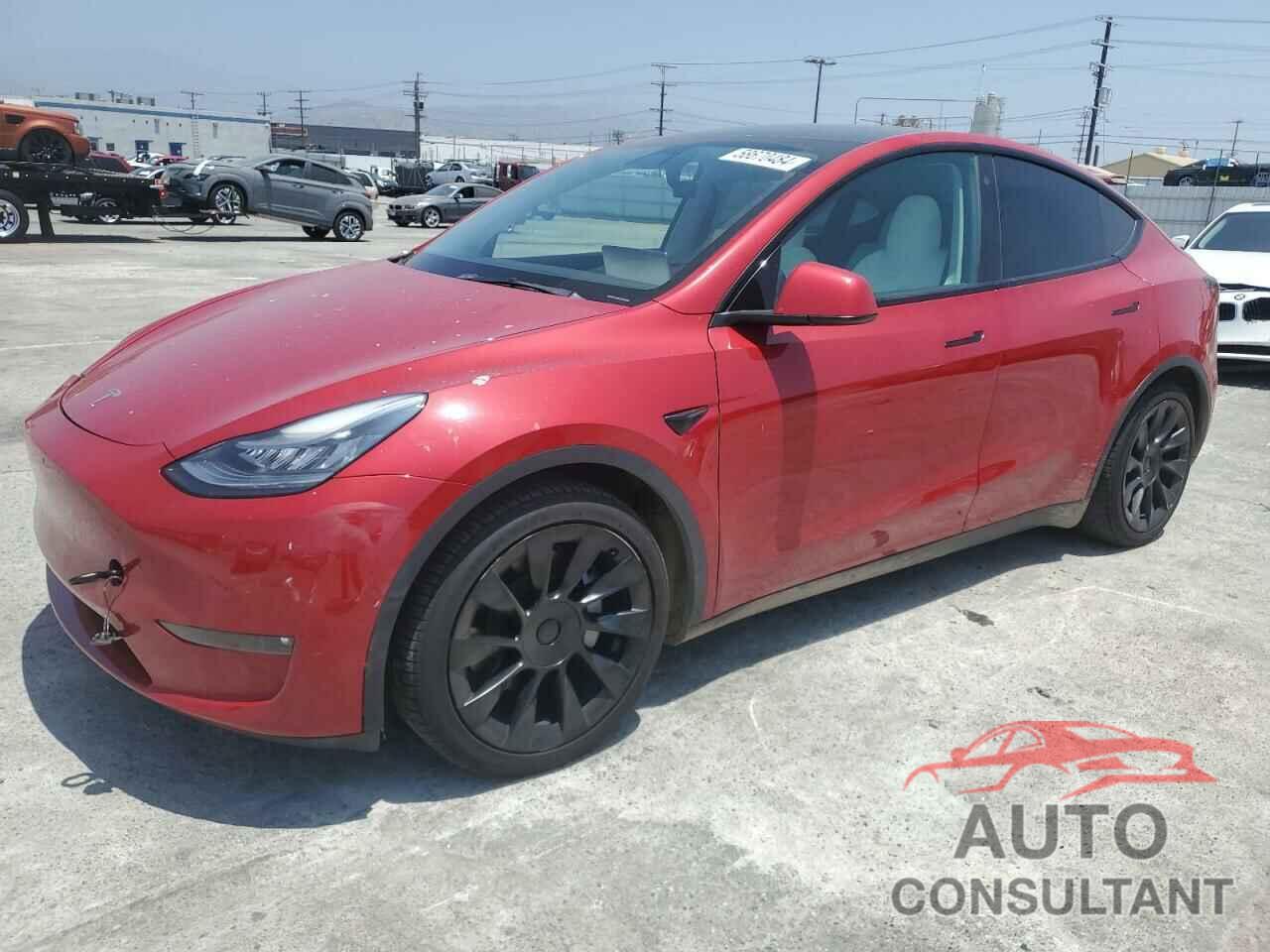 TESLA MODEL Y 2021 - 5YJYGDED4MF107089