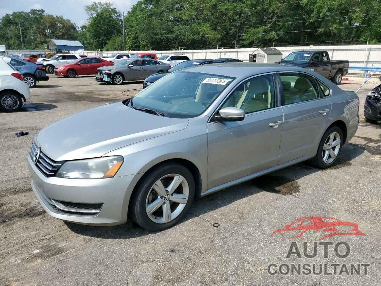 VOLKSWAGEN PASSAT 2013 - 1VWBH7A32DC150809