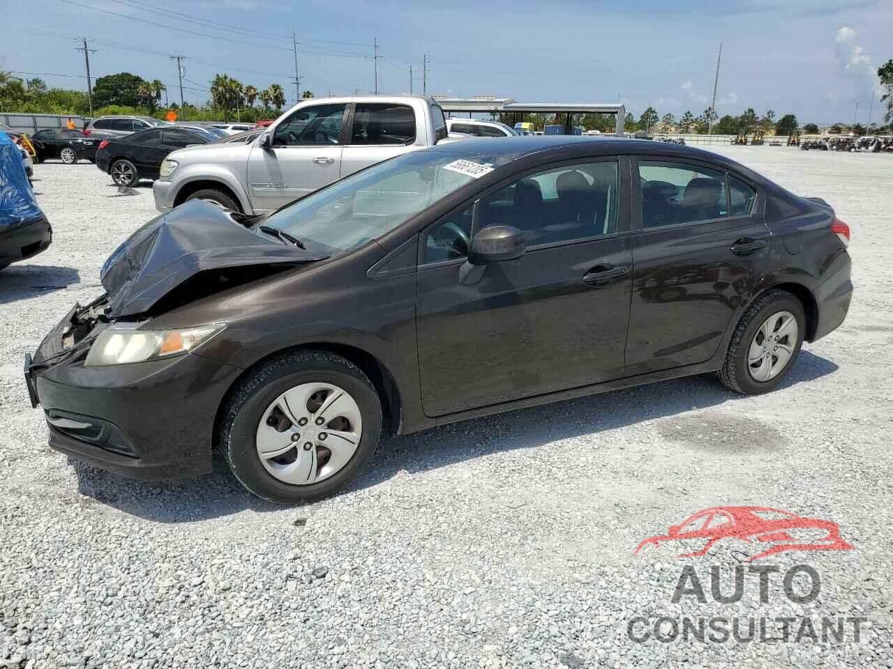HONDA CIVIC 2013 - 2HGFB2F53DH582732