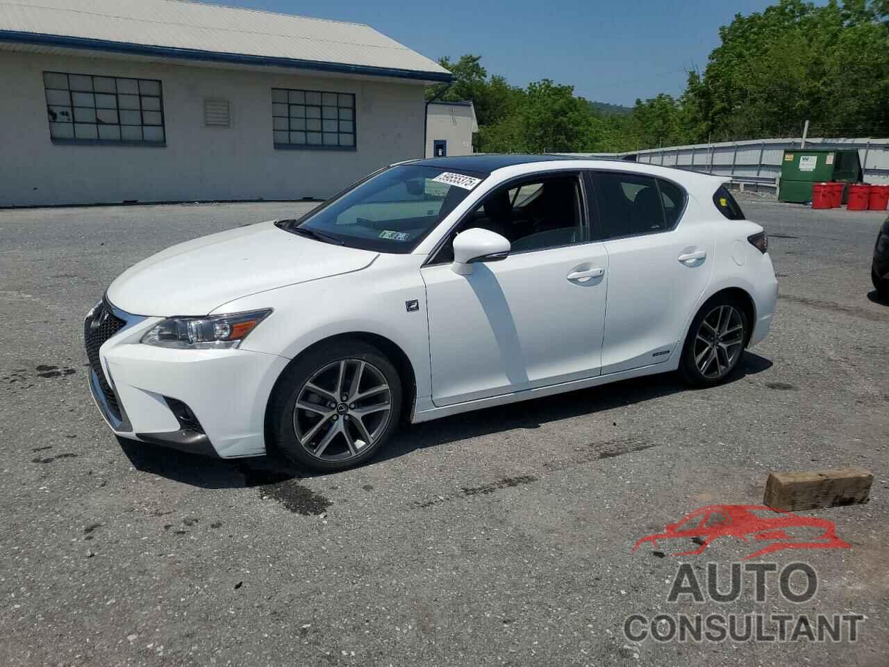 LEXUS CT 200 2016 - JTHKD5BH0G2261168