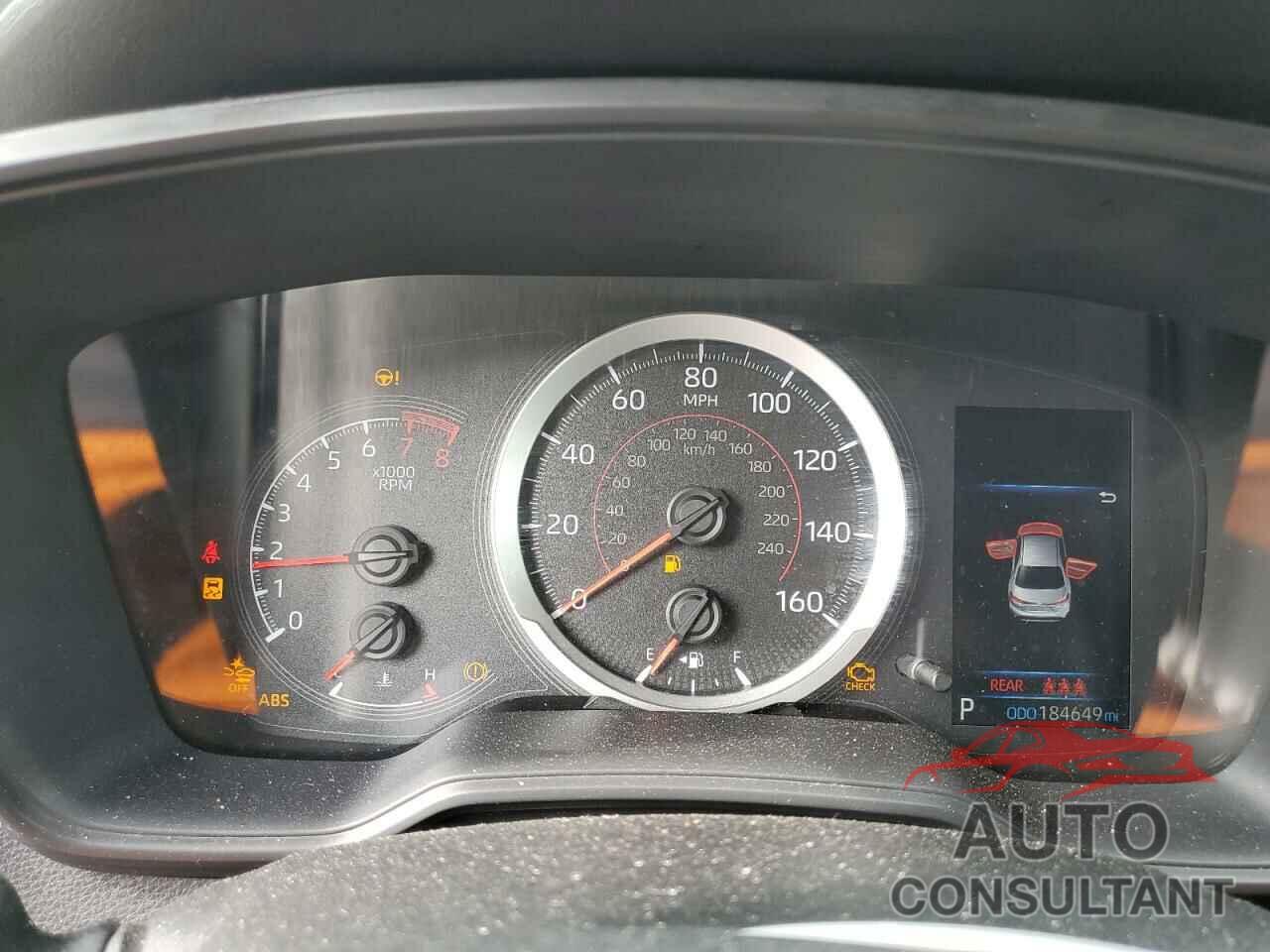 TOYOTA COROLLA 2020 - JTDS4RCE2LJ041365