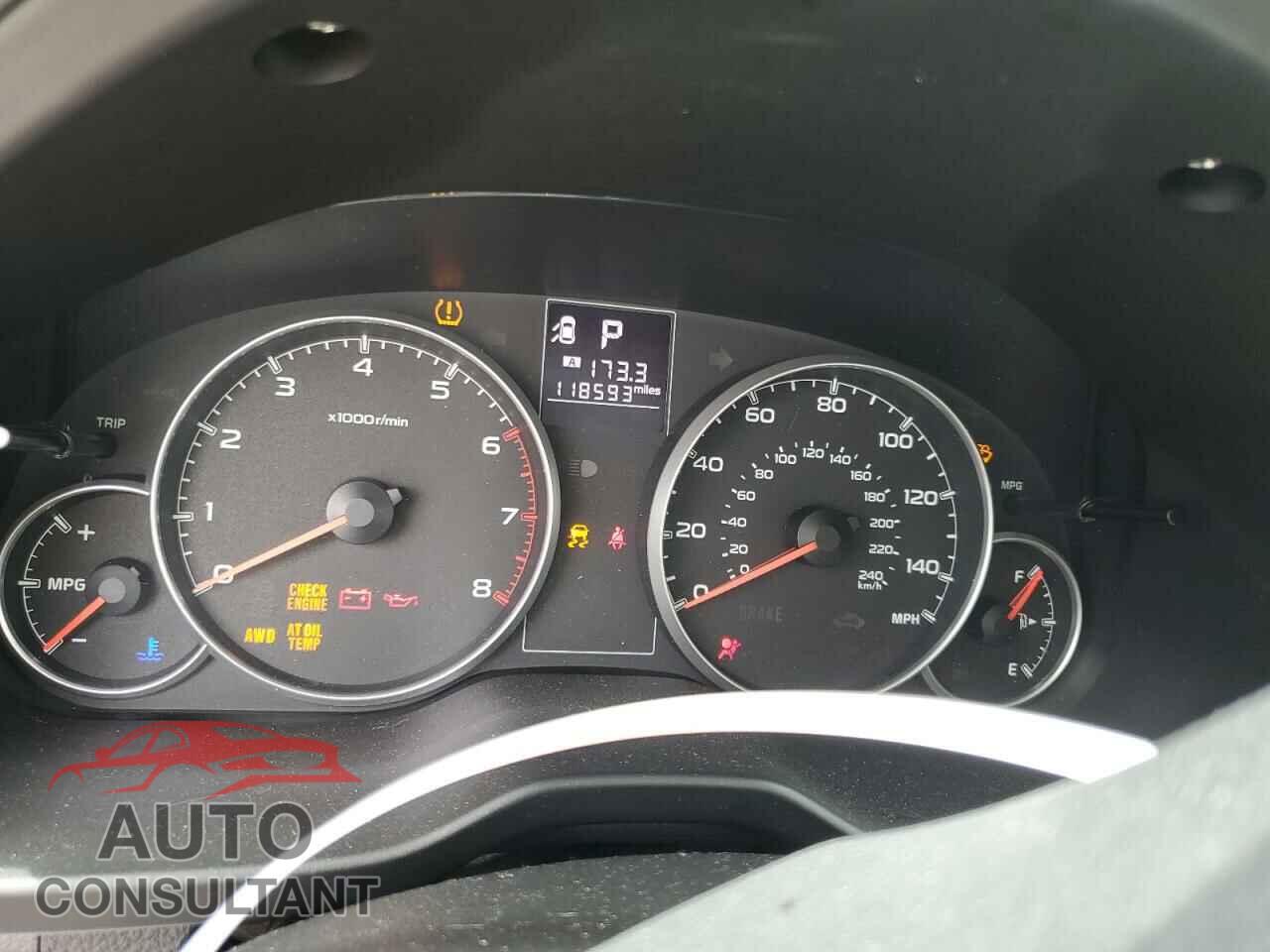 SUBARU OUTBACK 2014 - 4S4BRBCC3E3264623