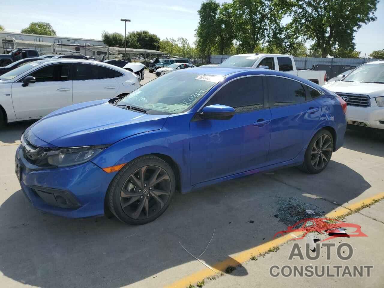 HONDA CIVIC 2019 - 2HGFC2F80KH587083