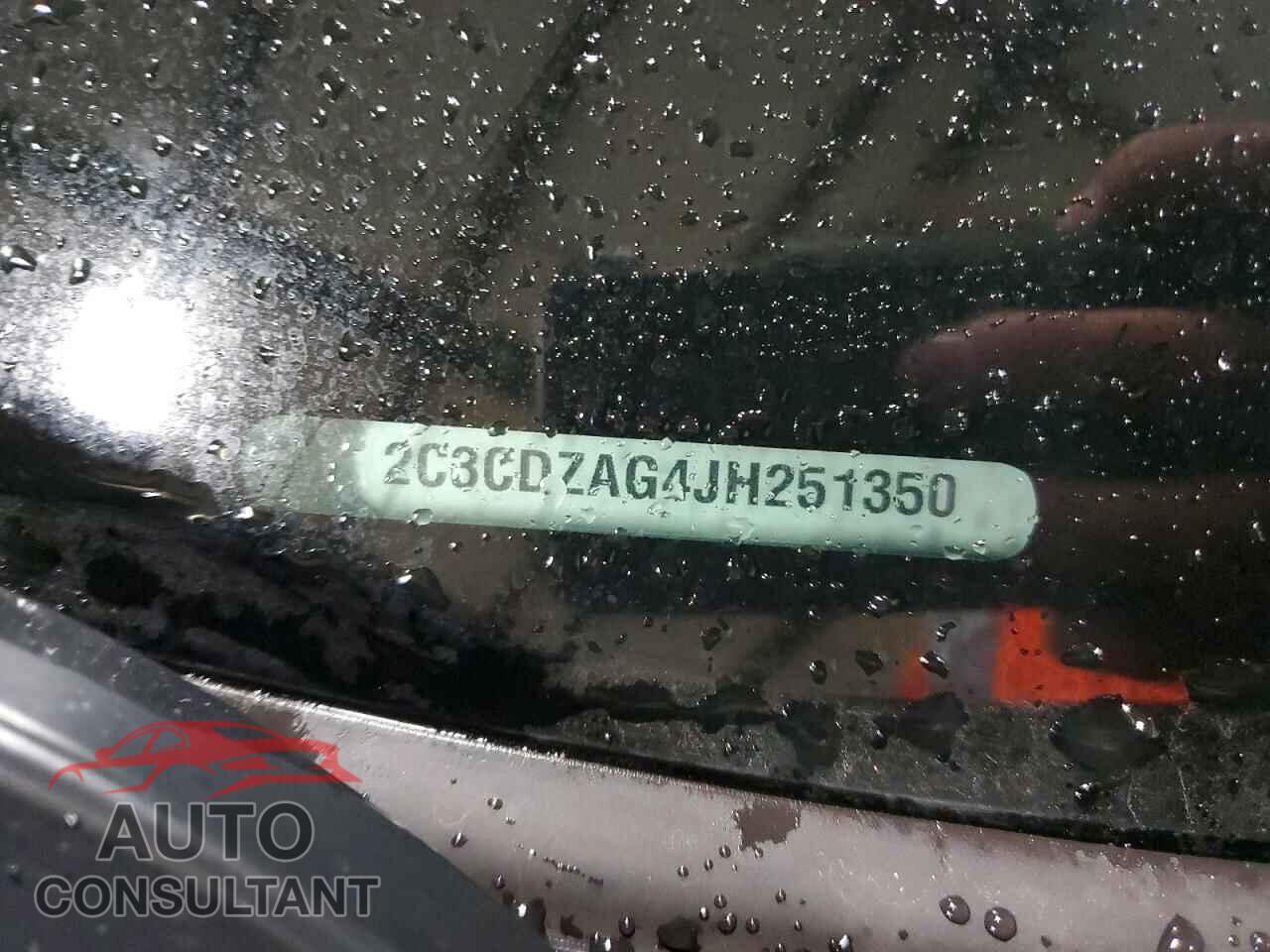 DODGE CHALLENGER 2018 - 2C3CDZAG4JH251350
