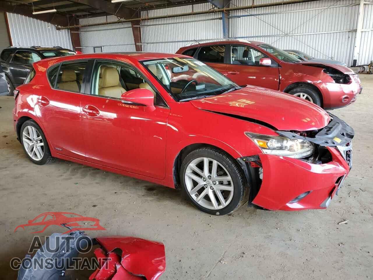 LEXUS CT 200 2014 - JTHKD5BH3E2178251