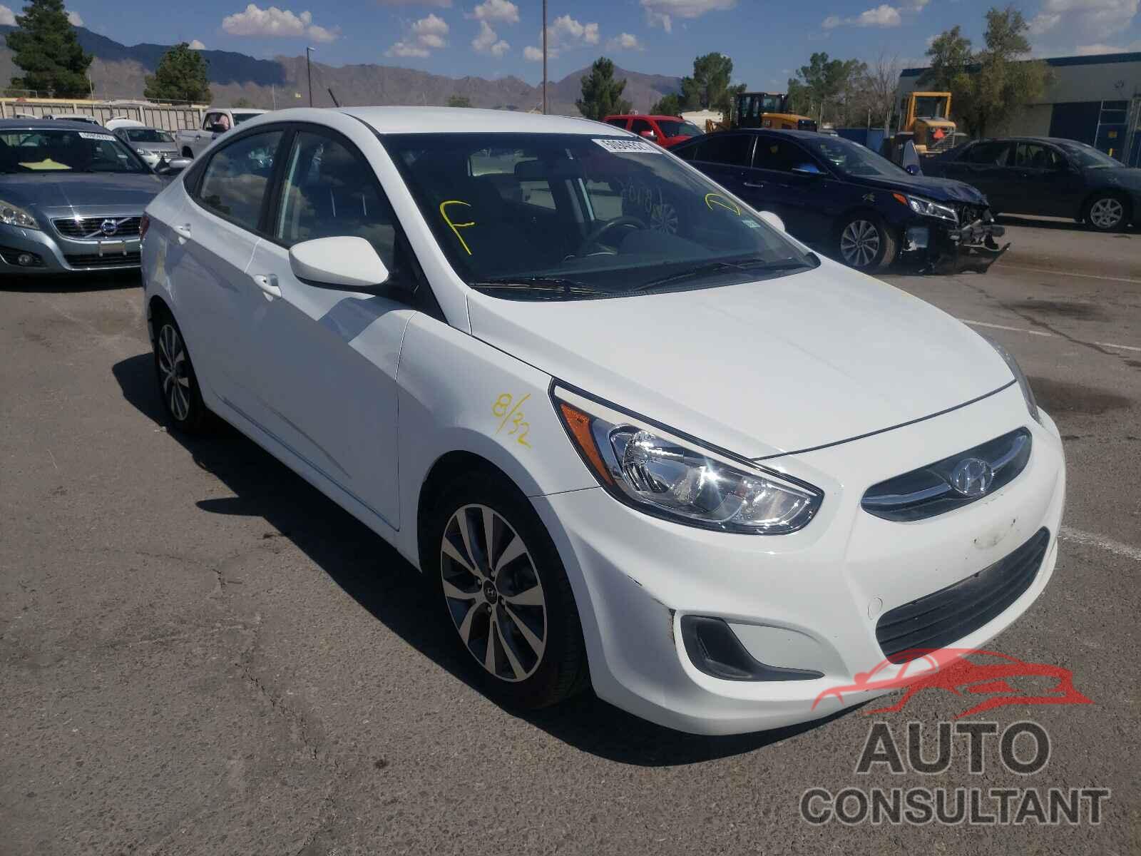 HYUNDAI ACCENT 2017 - KMHCT4AEXHU280791