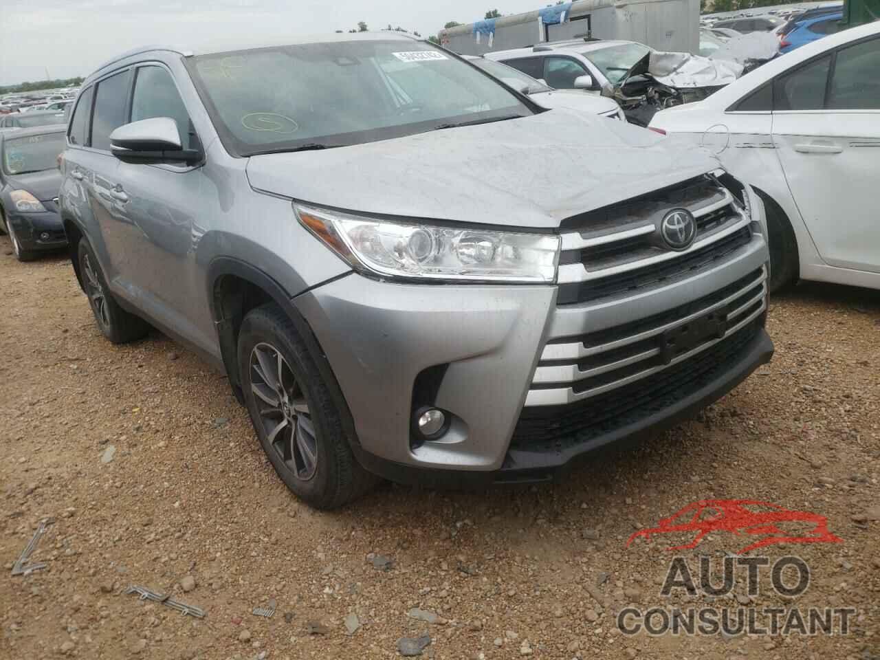 TOYOTA HIGHLANDER 2019 - 5TDJZRFH3KS581053