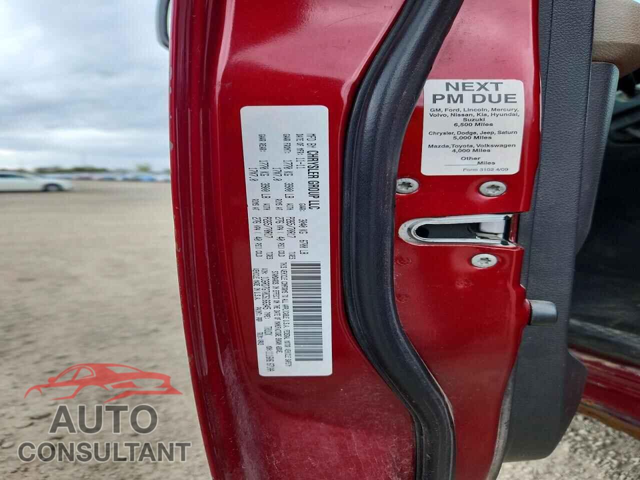 DODGE RAM 1500 2012 - 1C6RD7GT0CS166345