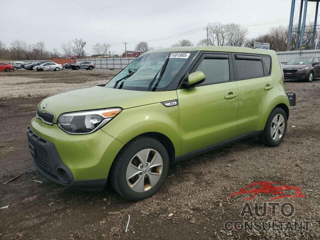 KIA SOUL 2015 - KNDJN2A26F7806829