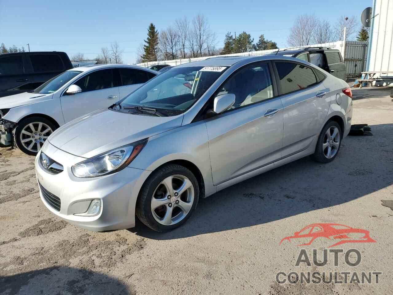 HYUNDAI ACCENT 2013 - KMHCU4AE4DU297352