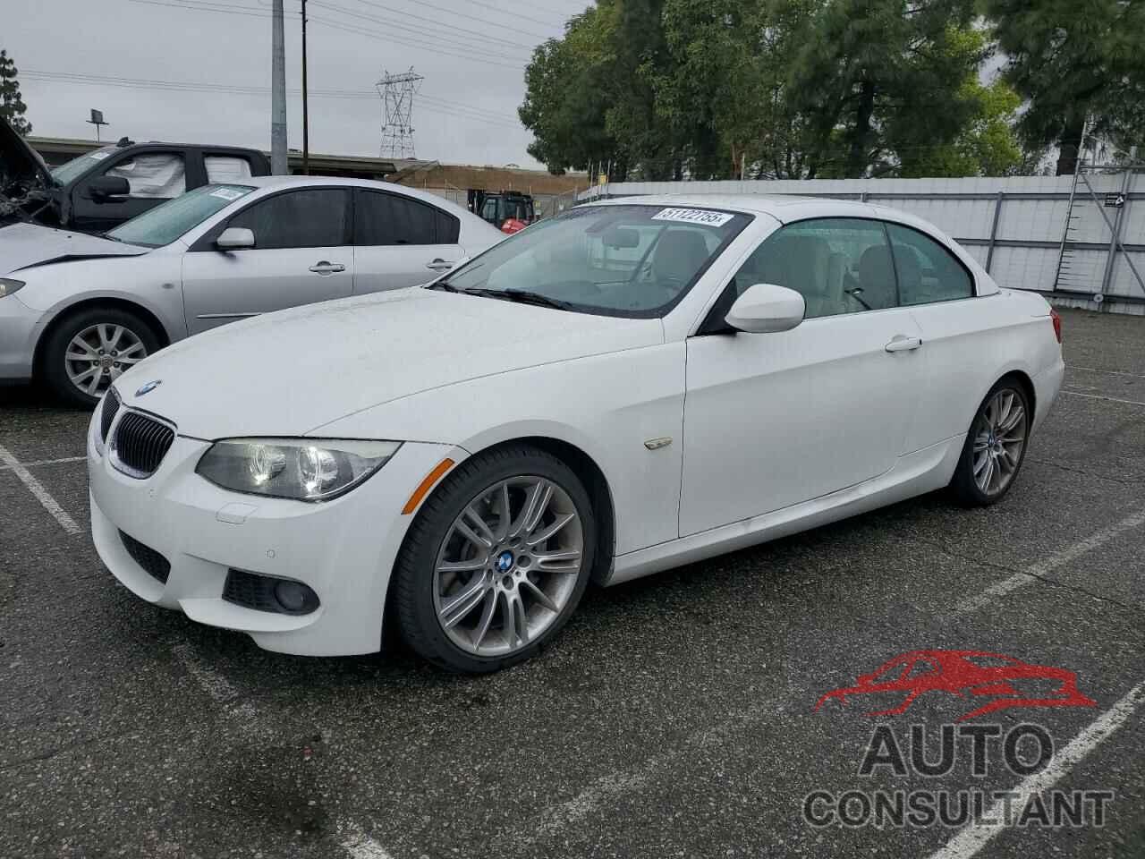 BMW 3 SERIES 2011 - WBADX7C56BE743357