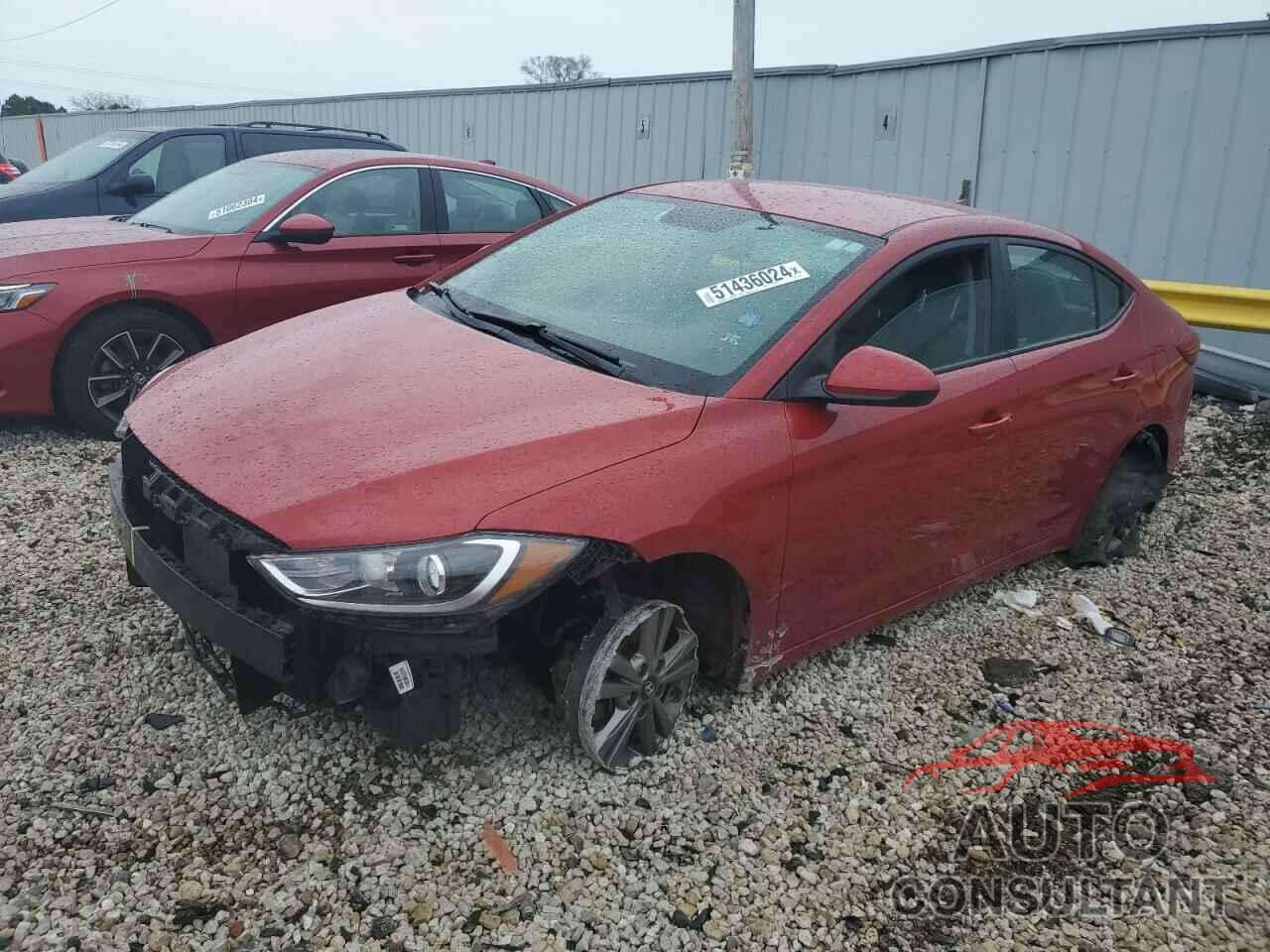 HYUNDAI ELANTRA 2018 - 5NPD84LF4JH356330