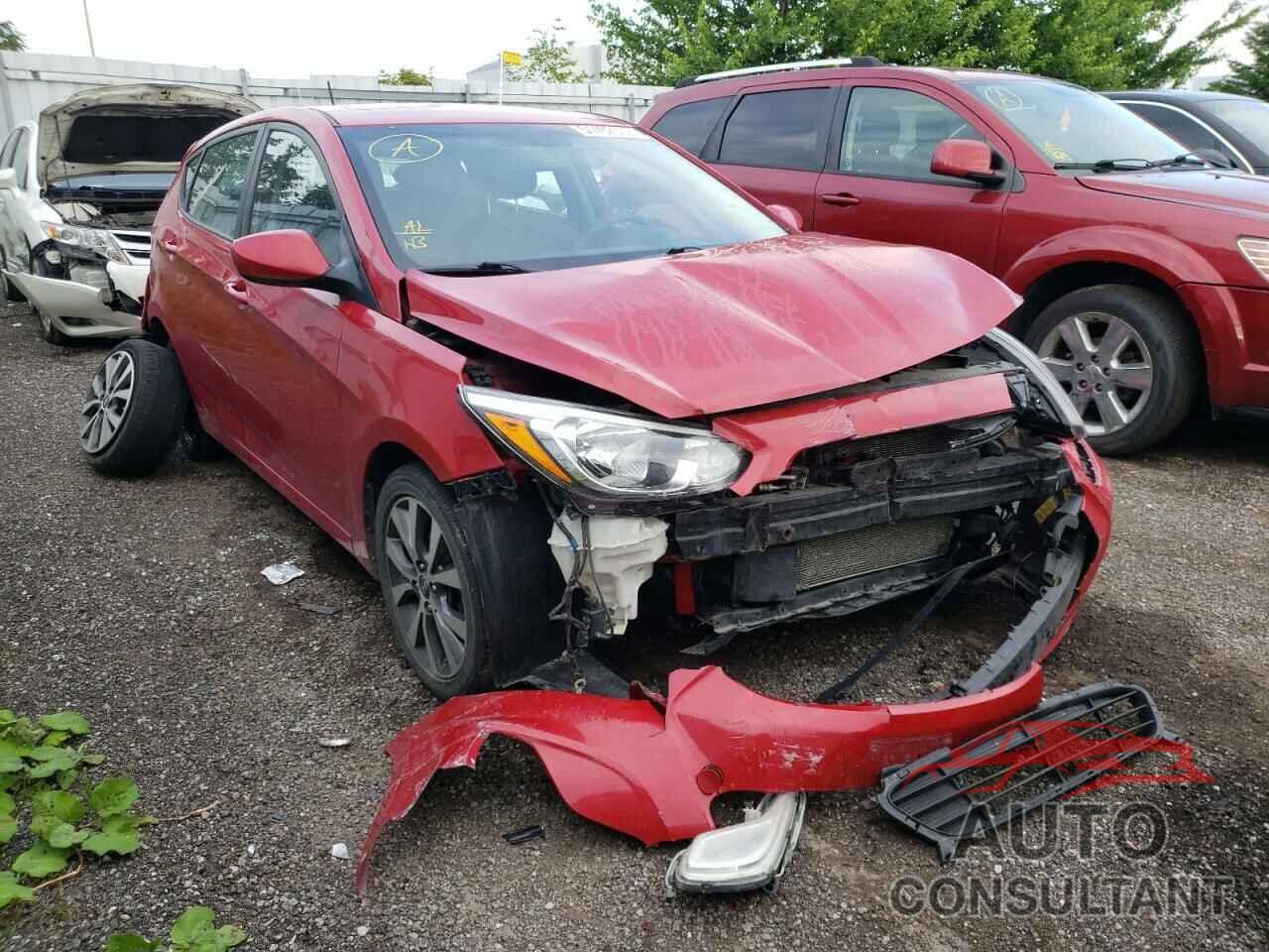 HYUNDAI ACCENT 2017 - KMHCT5AE1HU316177