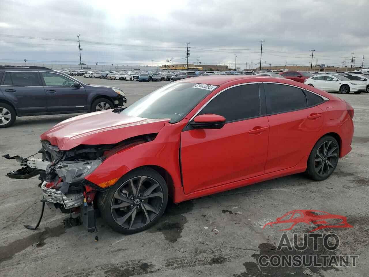 HONDA CIVIC 2019 - 2HGFC2F82KH544543