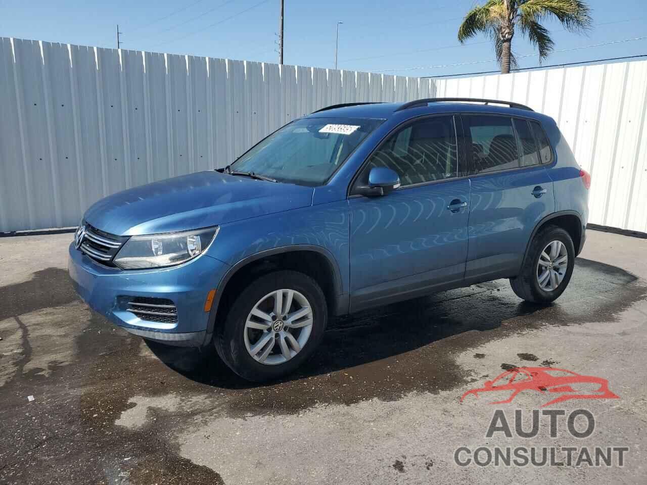 VOLKSWAGEN TIGUAN 2017 - WVGAV7AX7HK009929