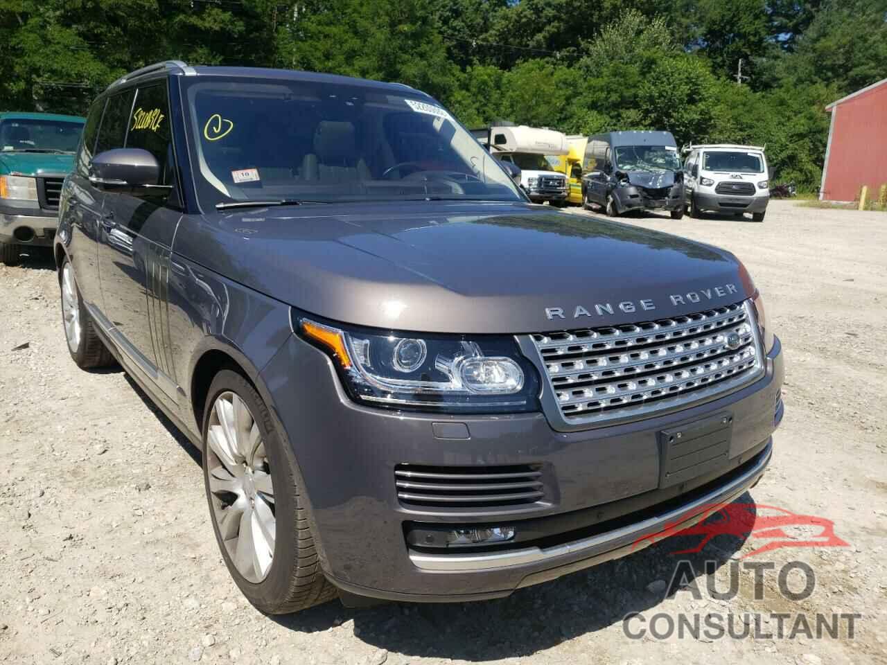 LAND ROVER RANGEROVER 2017 - SALGS2FK1HA321296