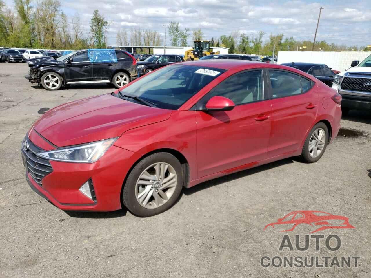 HYUNDAI ELANTRA 2019 - KMHD84LF9KU742423