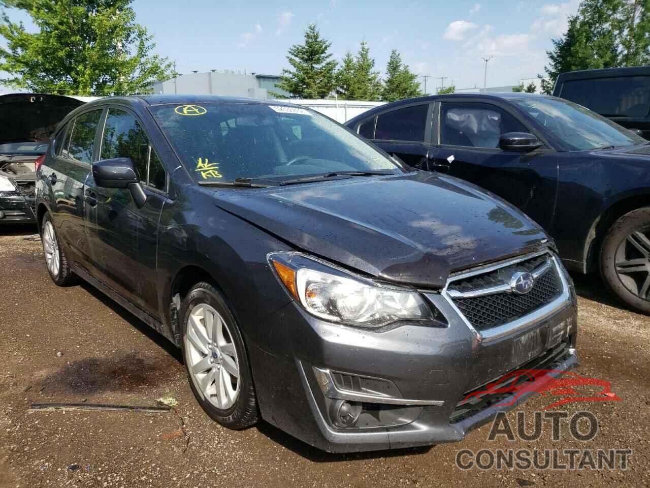 SUBARU IMPREZA 2016 - JF1GPAB64G8319291