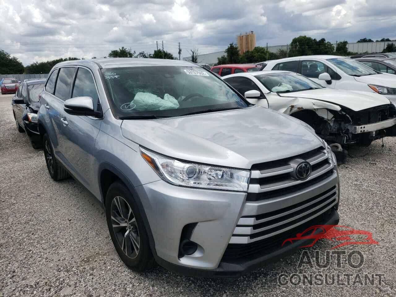 TOYOTA HIGHLANDER 2019 - 5TDZARFH8KS058850
