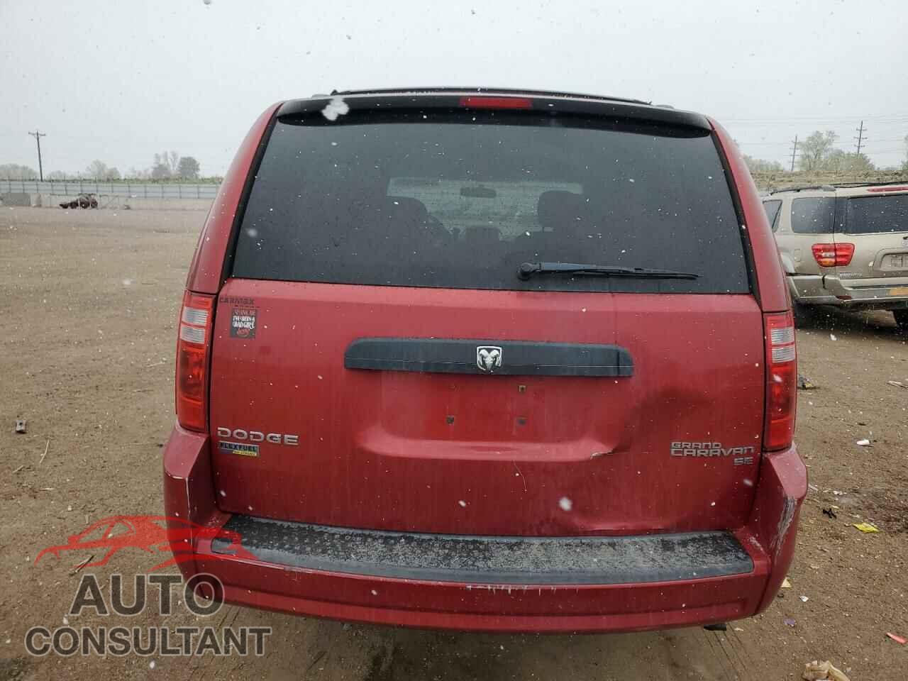DODGE CARAVAN 2010 - 2D4RN4DE9AR254953