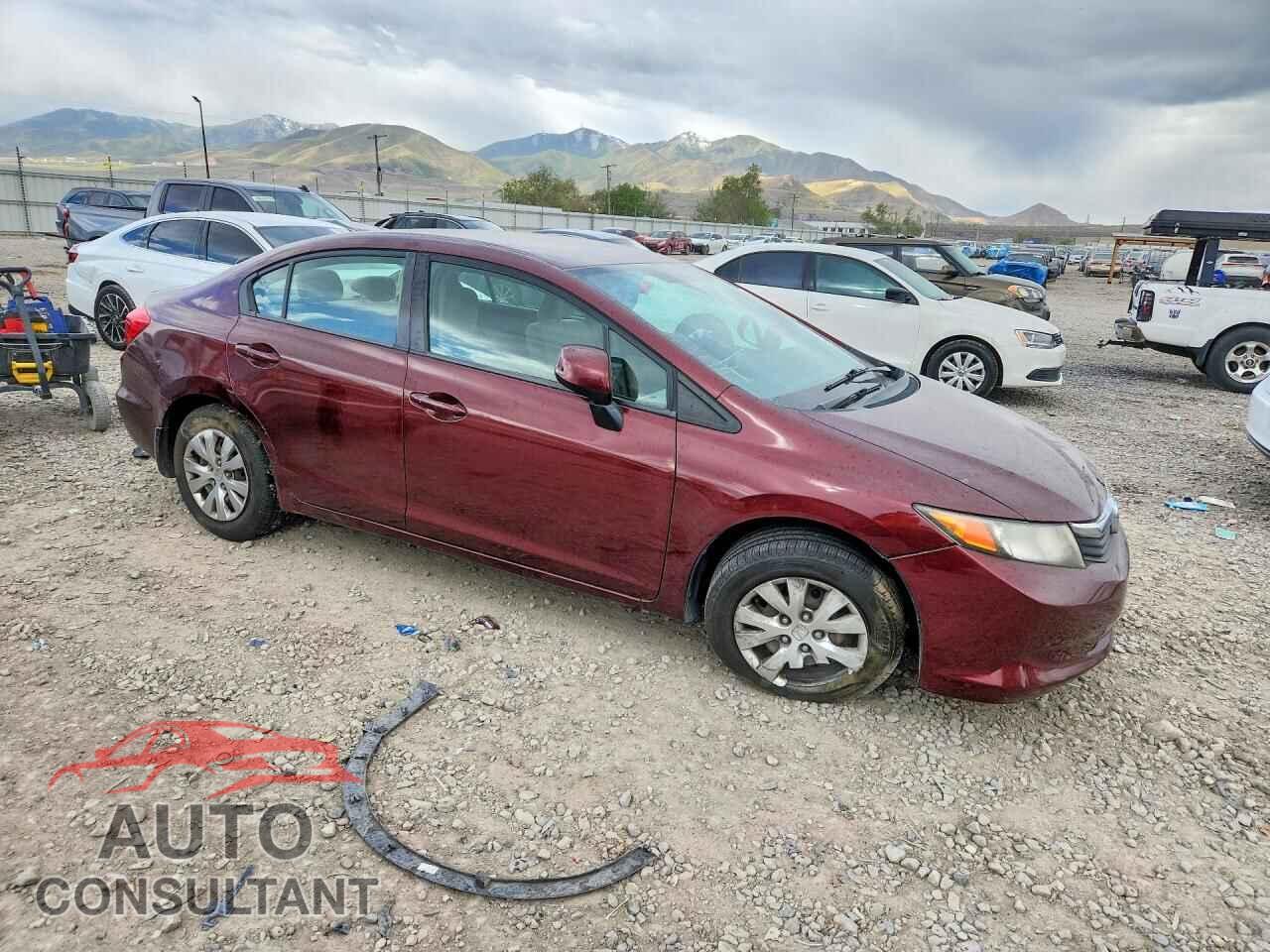 HONDA CIVIC 2012 - 19XFB2F58CE057979