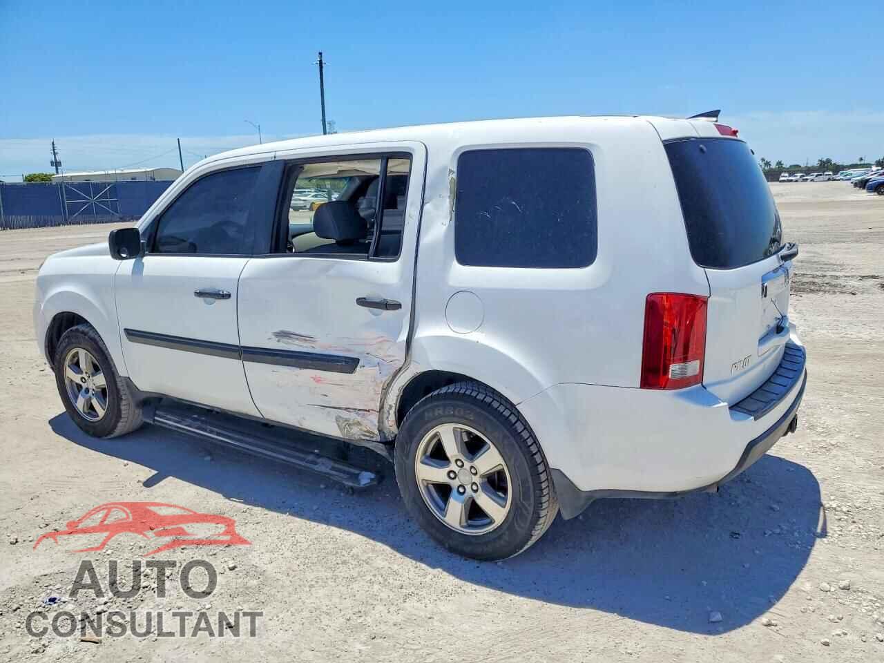 HONDA PILOT 2011 - 5FNYF3H29BB049954