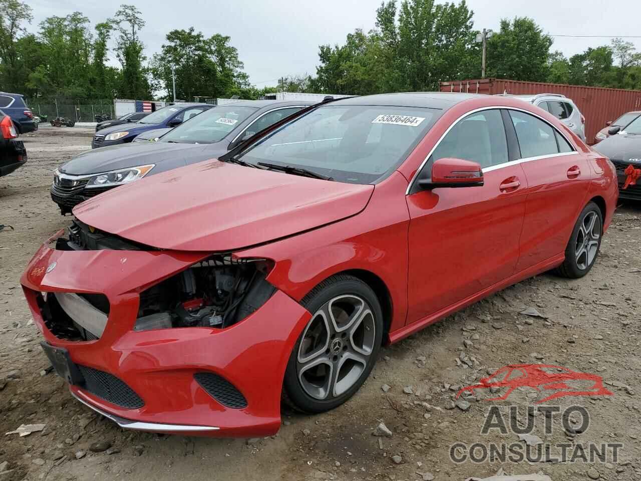 MERCEDES-BENZ CLA-CLASS 2018 - WDDSJ4GB4JN570520