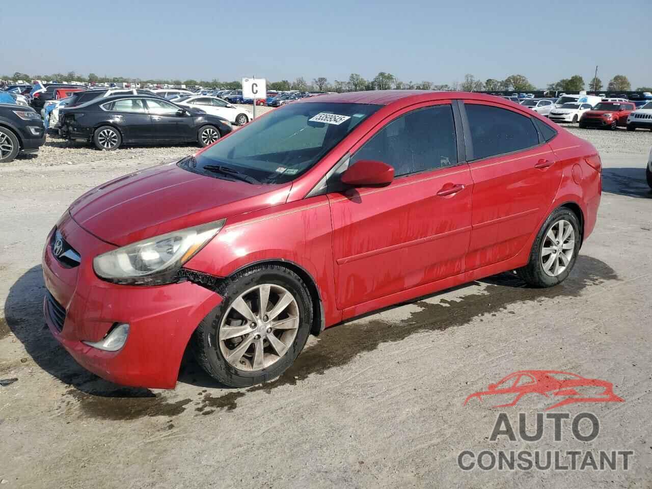 HYUNDAI ACCENT 2013 - KMHCU4AEXDU476642