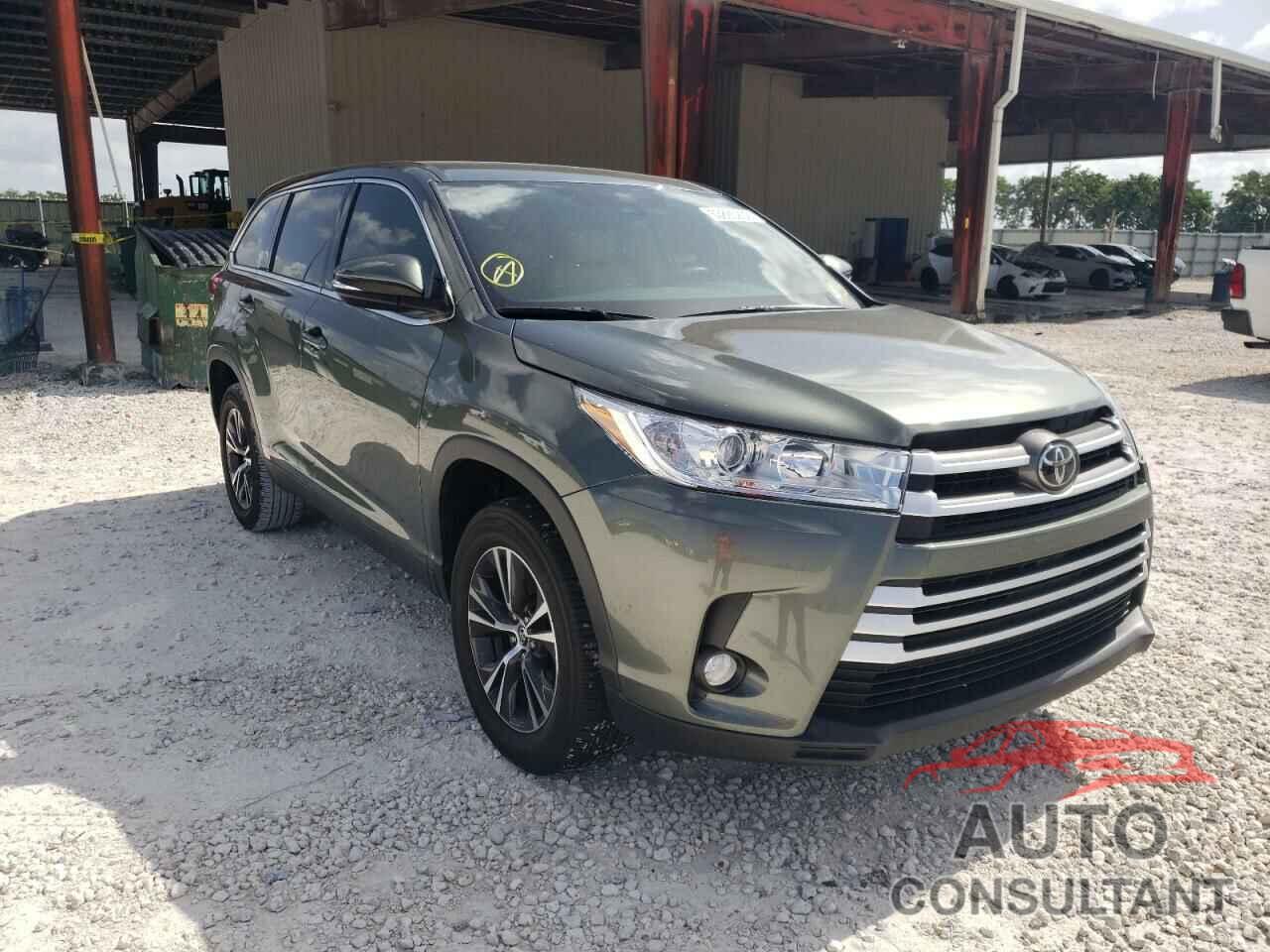 TOYOTA HIGHLANDER 2019 - 5TDZZRFH8KS347848