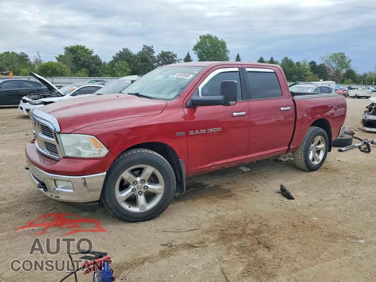 DODGE RAM 1500 2012 - 1C6RD7LT4CS161235