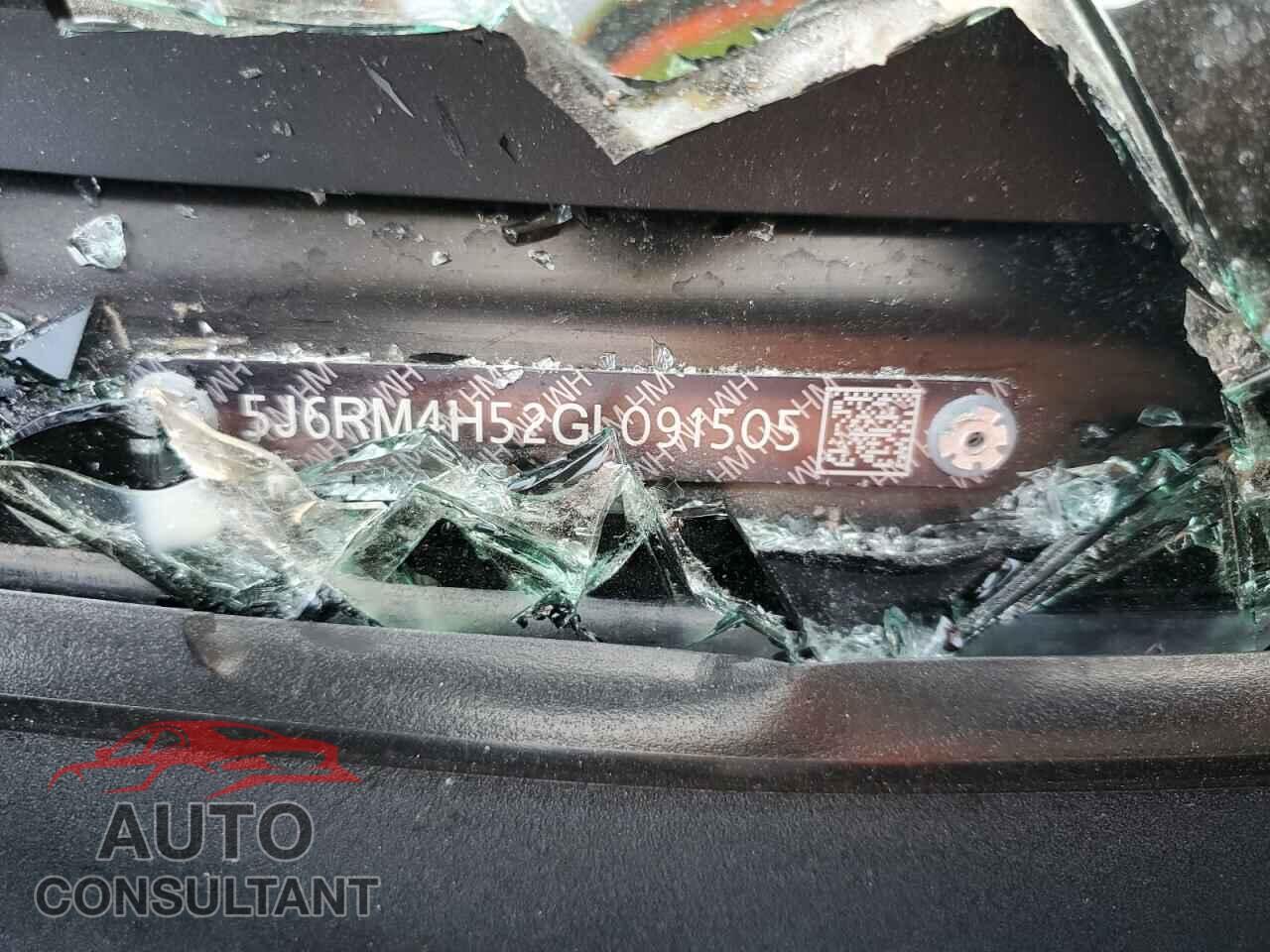 HONDA CRV 2016 - 5J6RM4H52GL091505