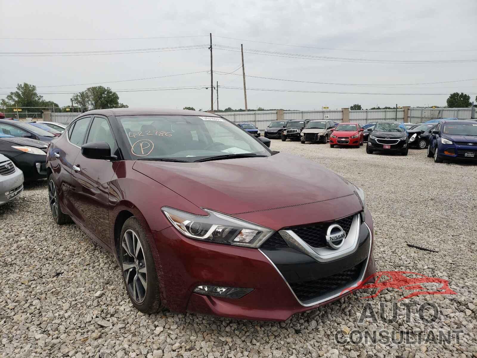 NISSAN MAXIMA 2017 - 1N4AA6AP2HC422786