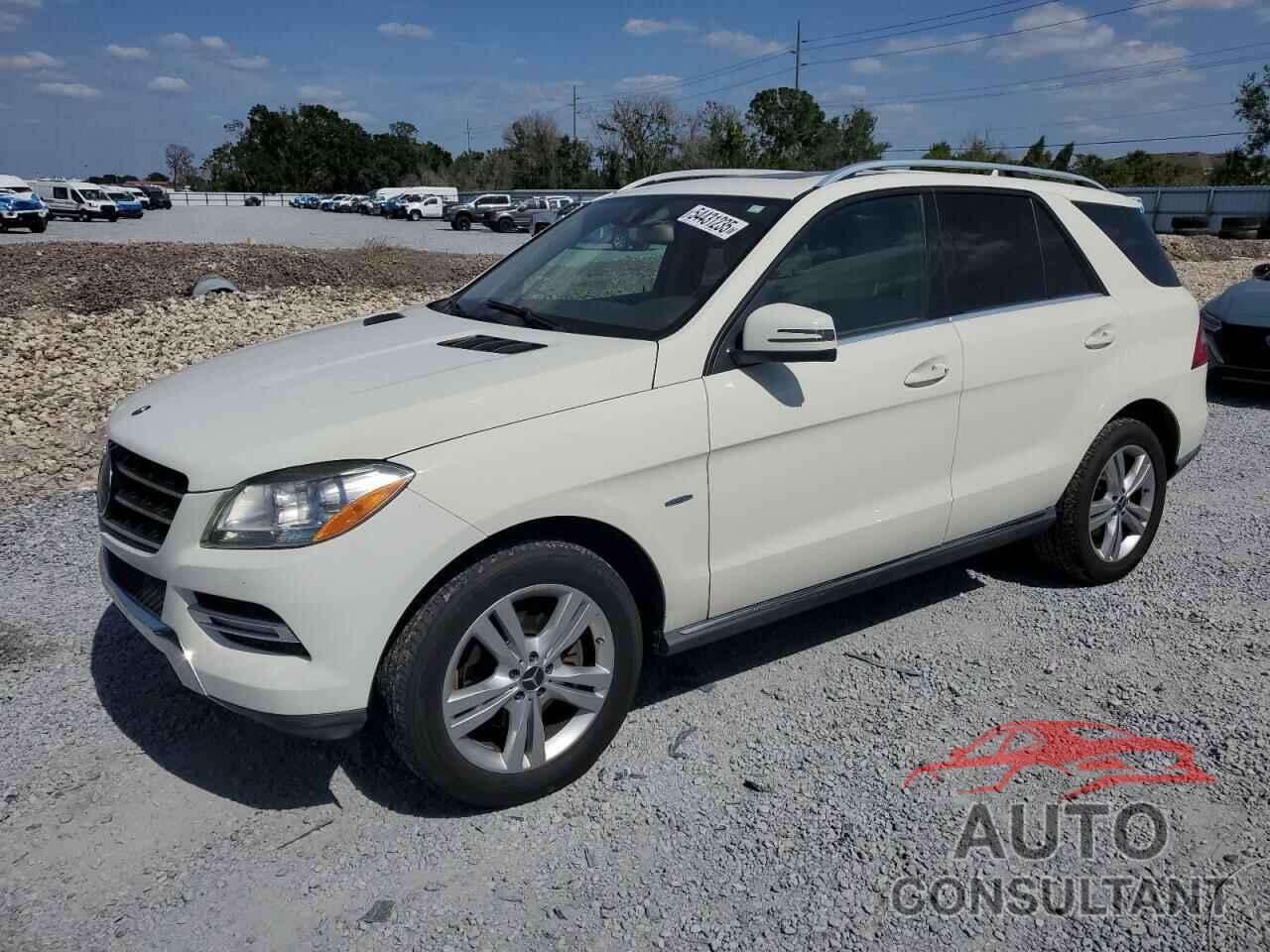 MERCEDES-BENZ M-CLASS 2012 - 4JGDA2EB1CA026346