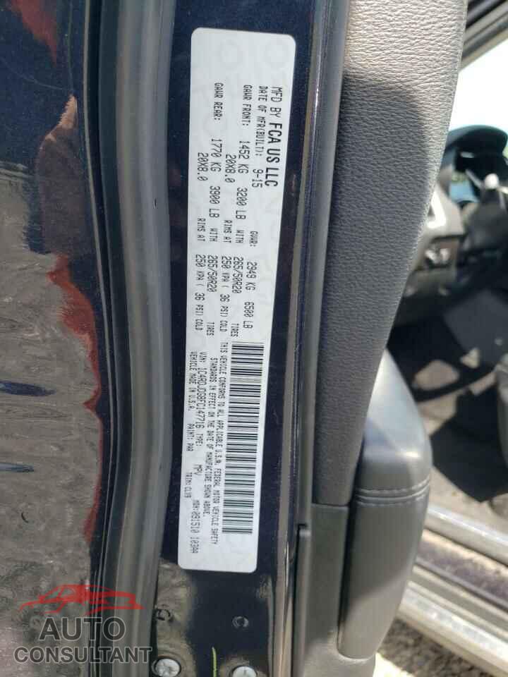 DODGE DURANGO 2015 - 1C4RDJDG8FC147716