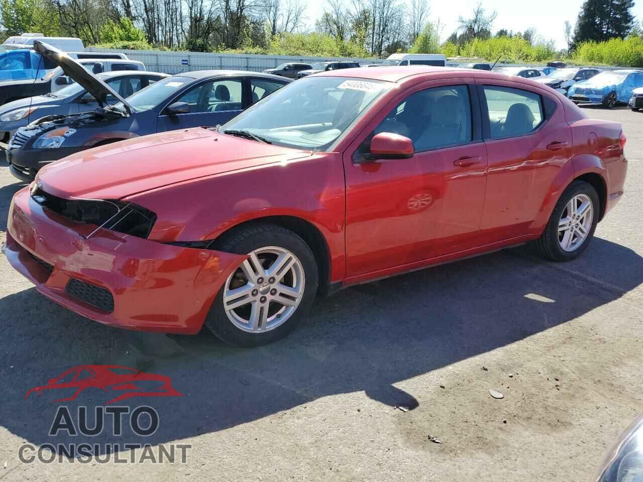DODGE AVENGER 2012 - 1C3CDZCB2CN314313