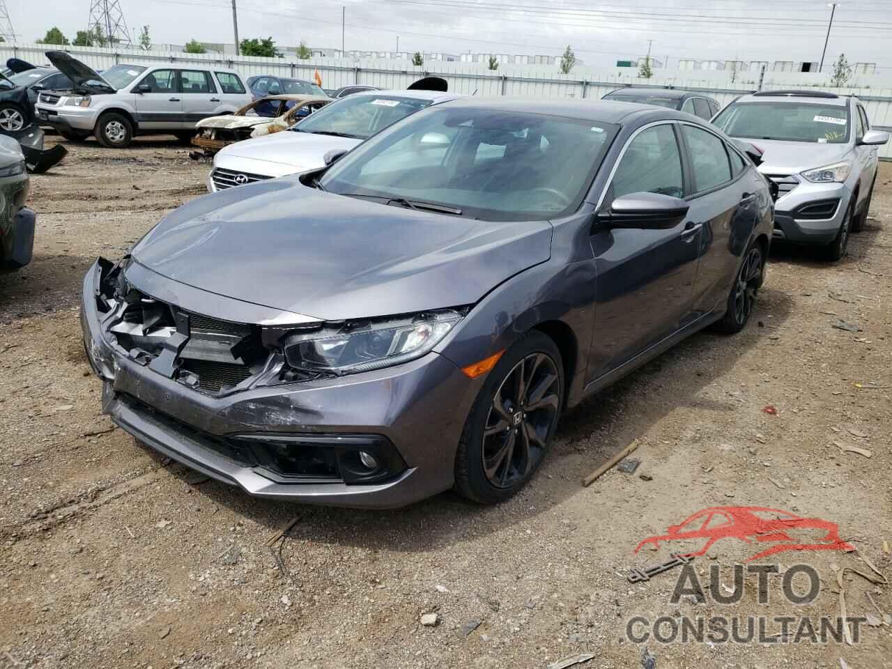 HONDA CIVIC 2020 - 2HGFC2F83LH561482
