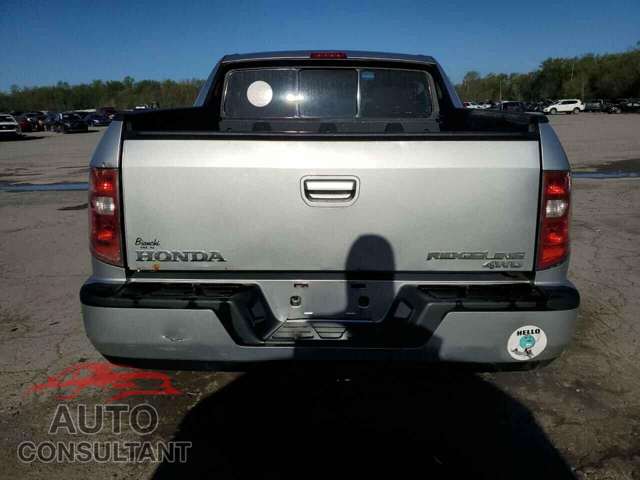 HONDA RIDGELINE 2011 - 5FPYK1F48BB004869