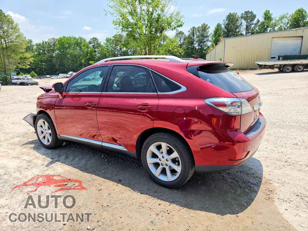 LEXUS RX350 2012 - 2T2ZK1BA5CC078972
